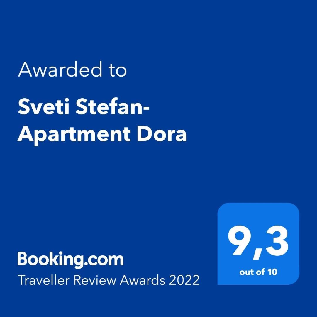 Sveti Stefan- Apartment Dora Экстерьер фото